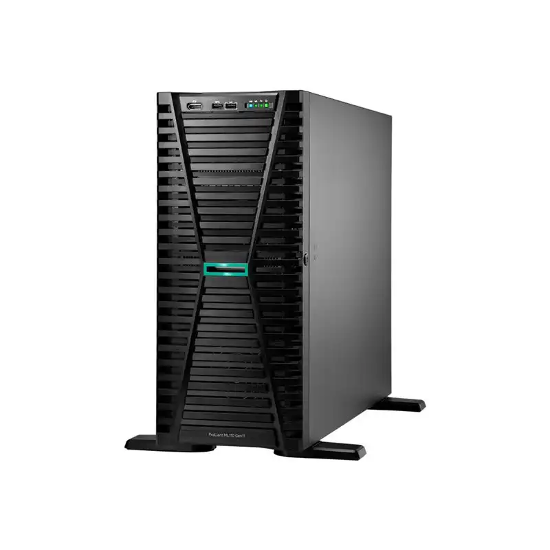 HPE ProLiant ML110 Gen11 Performance - Serveur - tour - 4.5U - 1 voie - 1 x Xeon Silver 4410Y - 2 GHz - ... (P55640-421)_1